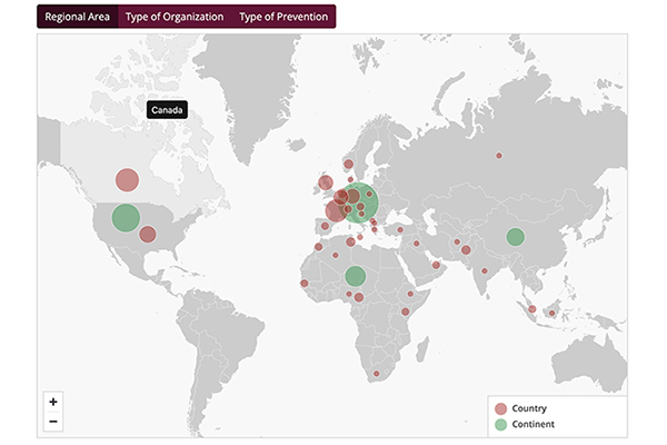 Chaire Unesco INTERACTIVE MAP